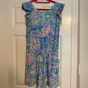 Perfect condition Lilly Pulitzer romper with pockets